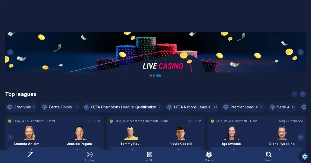 Welcome bonus